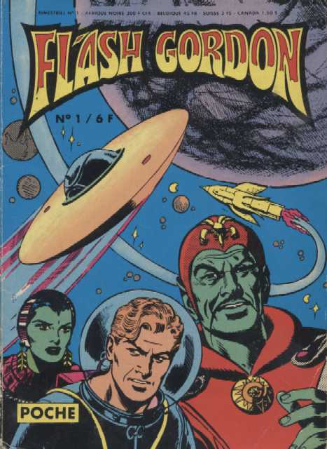 Scan de la Couverture Flash Gordon Guy l Eclair n 1